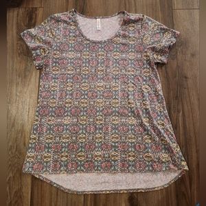 Lularoe Classic T Multicolored‎ Design - Sz XL
